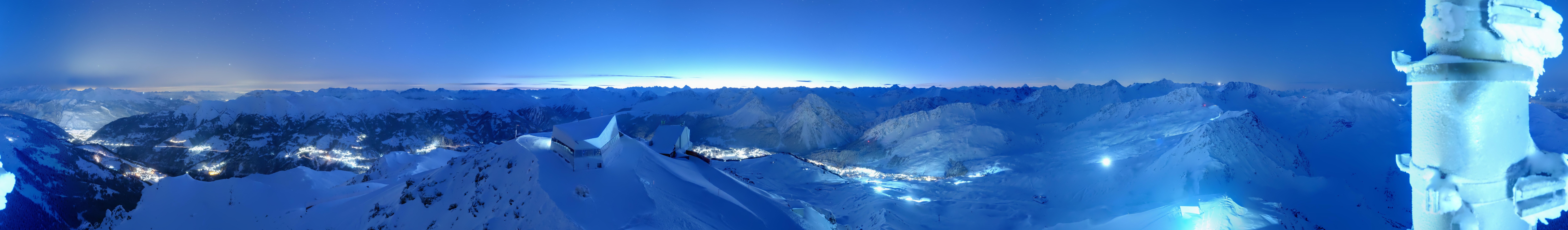 Archiv Foto Webcam Blickrichtung Arosa