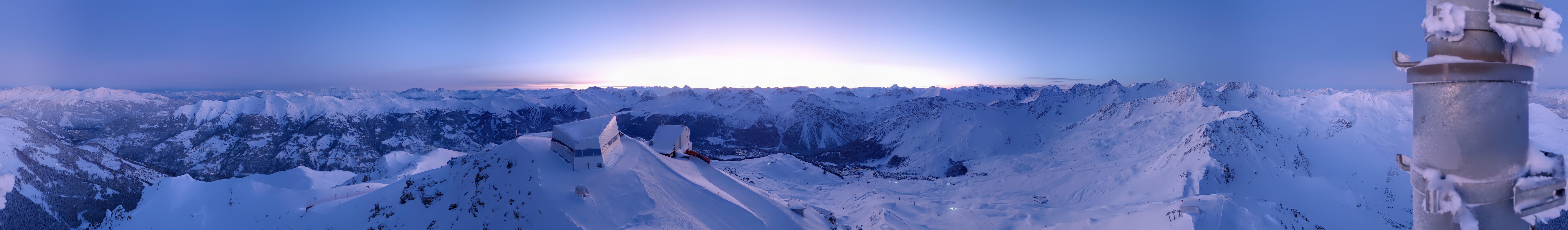 Archived image Webcam Arosa Lenzerheide, Weisshorngipfel