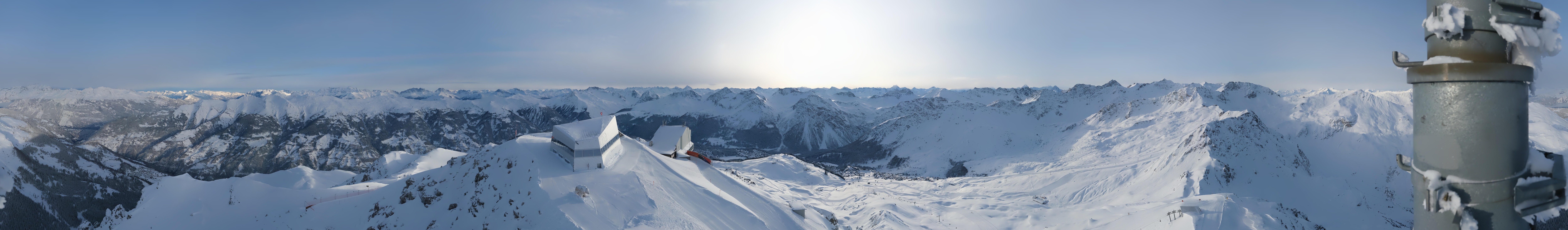 Archived image Webcam Arosa Lenzerheide, Weisshorngipfel