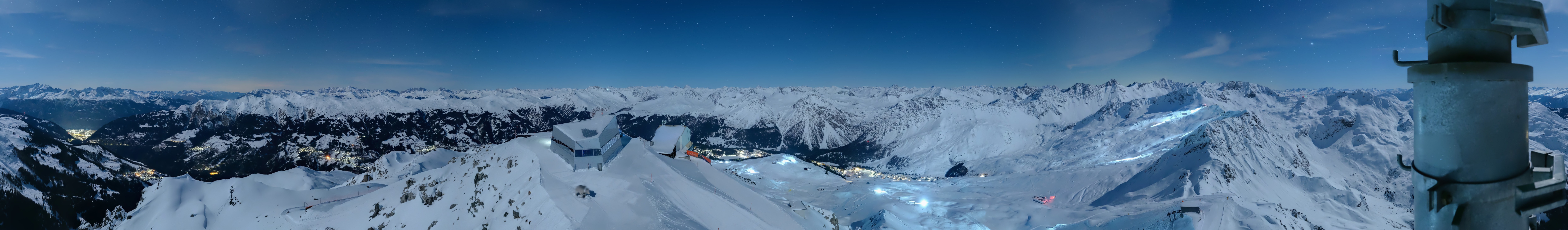 Archived image Webcam Arosa Lenzerheide, Weisshorngipfel