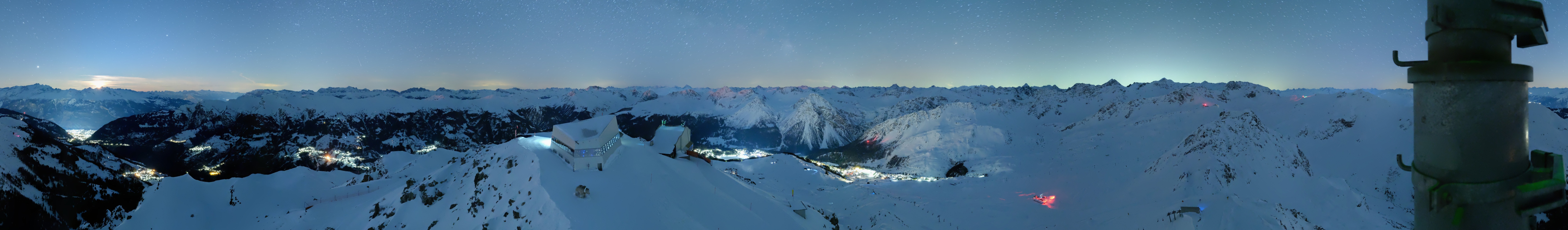 Archived image Webcam Arosa Lenzerheide, Weisshorngipfel