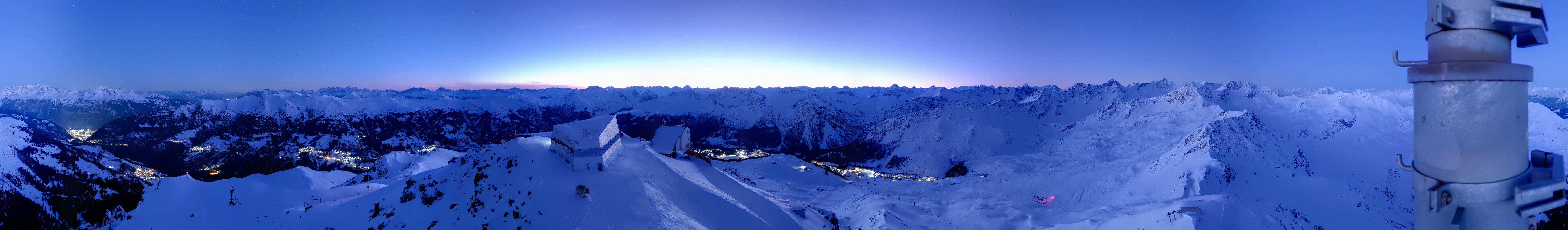 Archived image Webcam Arosa Lenzerheide, Weisshorngipfel