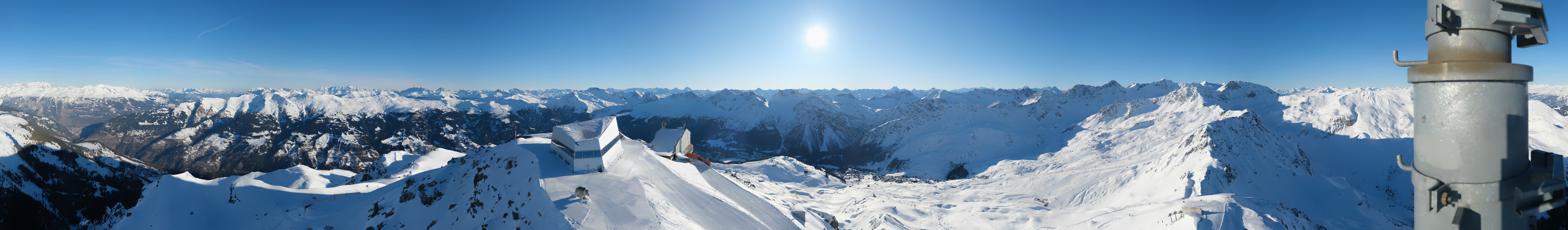 Archived image Webcam Arosa Lenzerheide, Weisshorngipfel