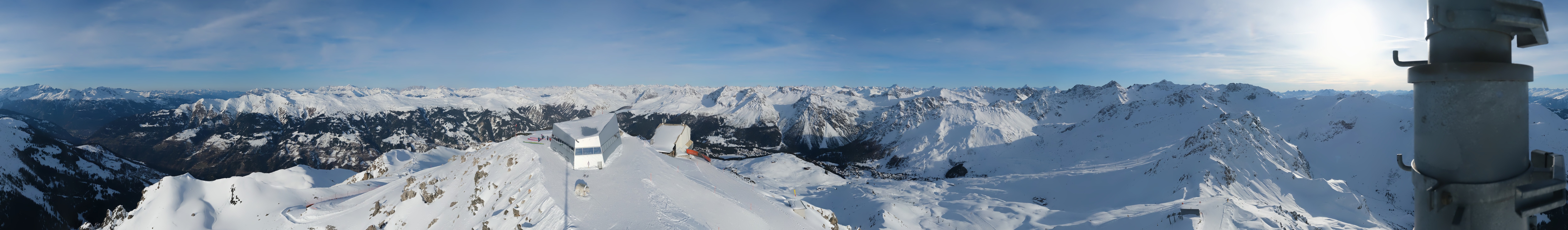 Archived image Webcam Arosa Lenzerheide, Weisshorngipfel