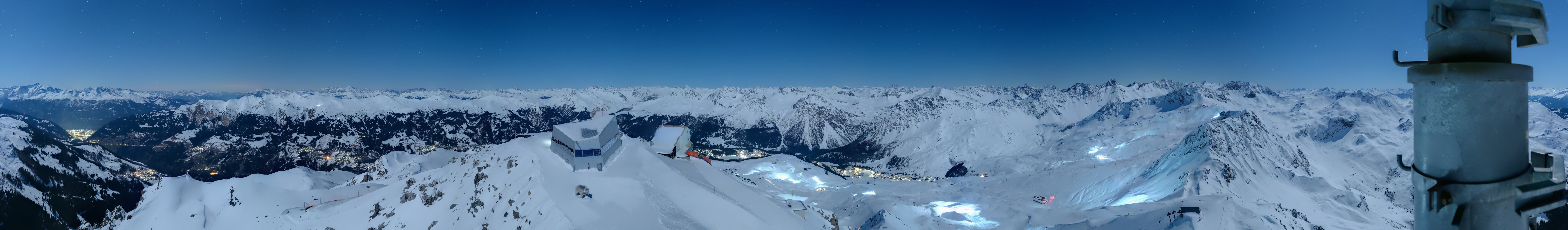 Archived image Webcam Arosa Lenzerheide, Weisshorngipfel