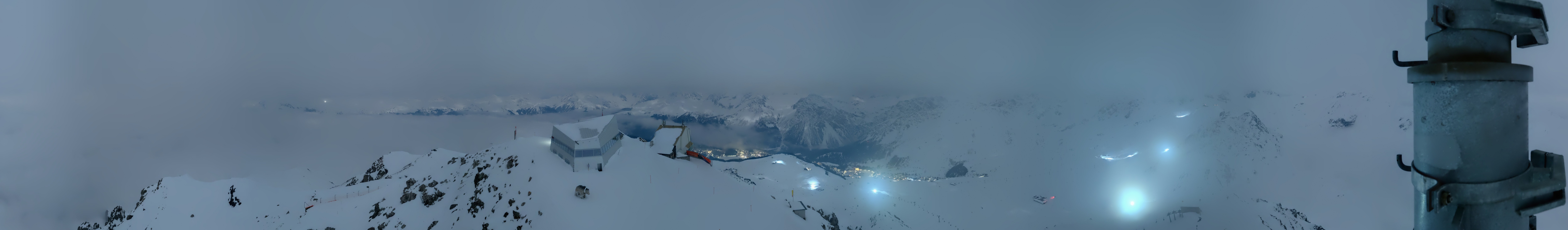Archiv Foto Webcam Blickrichtung Arosa