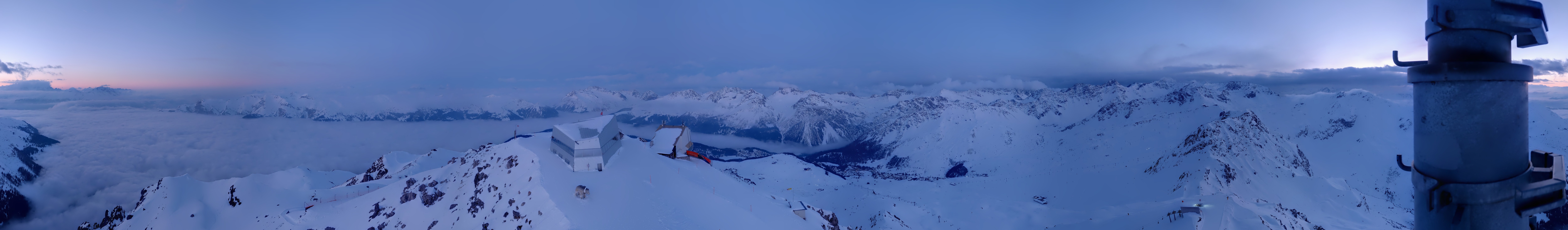 Archiv Foto Webcam Blickrichtung Arosa