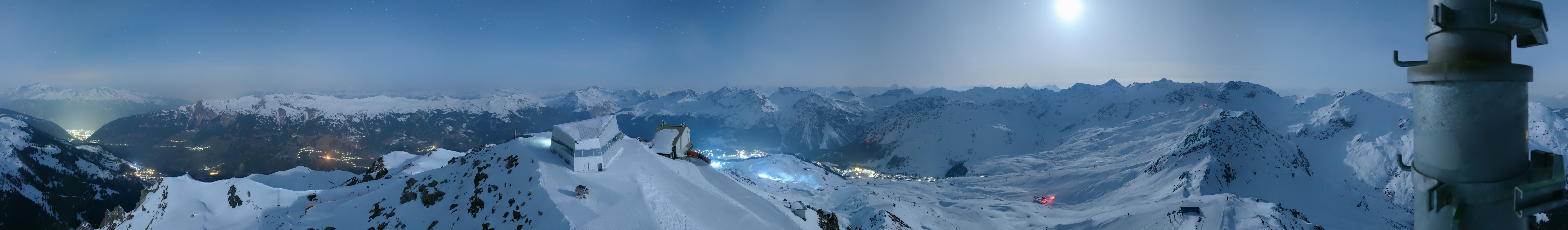 Archiv Foto Webcam Blickrichtung Arosa