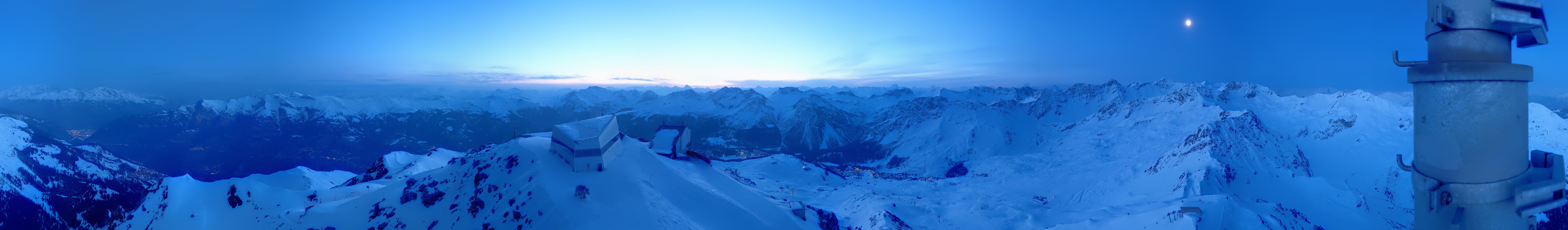 Archiv Foto Webcam Blickrichtung Arosa
