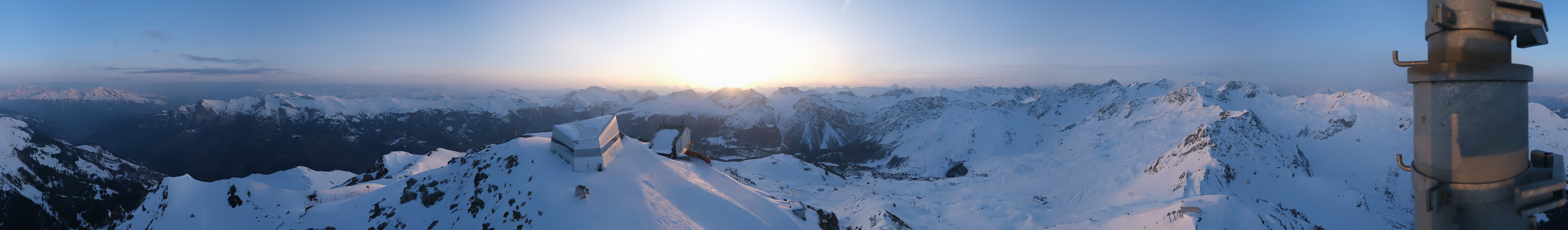 Archiv Foto Webcam Blickrichtung Arosa