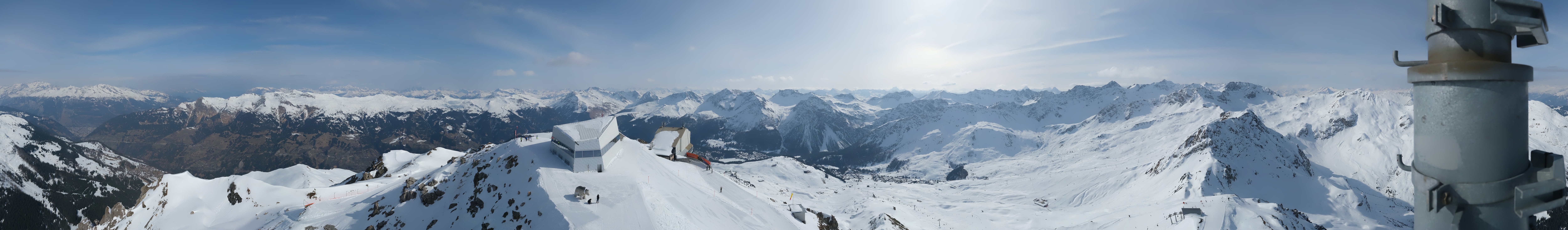 Archiv Foto Webcam Blickrichtung Arosa
