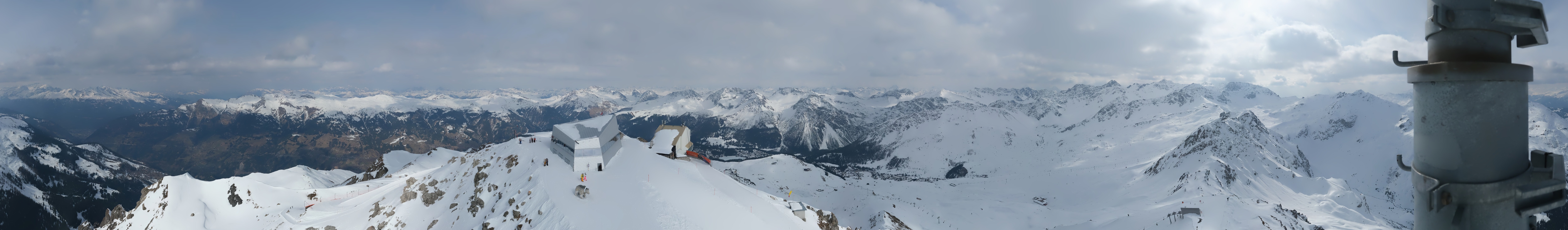 Archiv Foto Webcam Blickrichtung Arosa