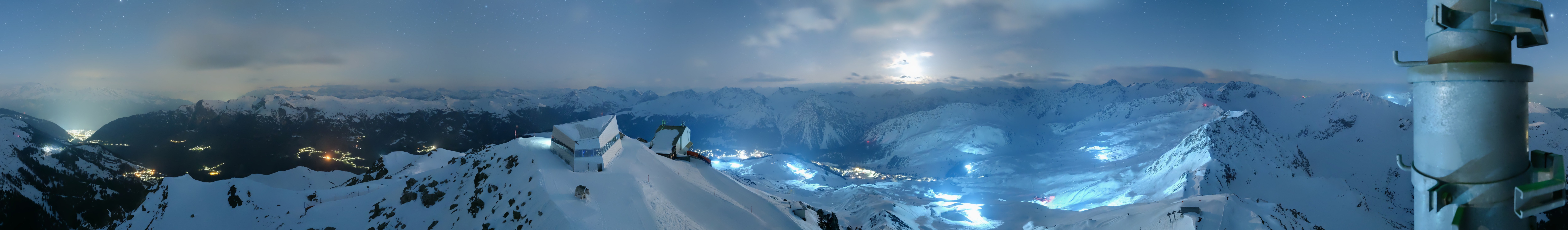 Archiv Foto Webcam Blickrichtung Arosa