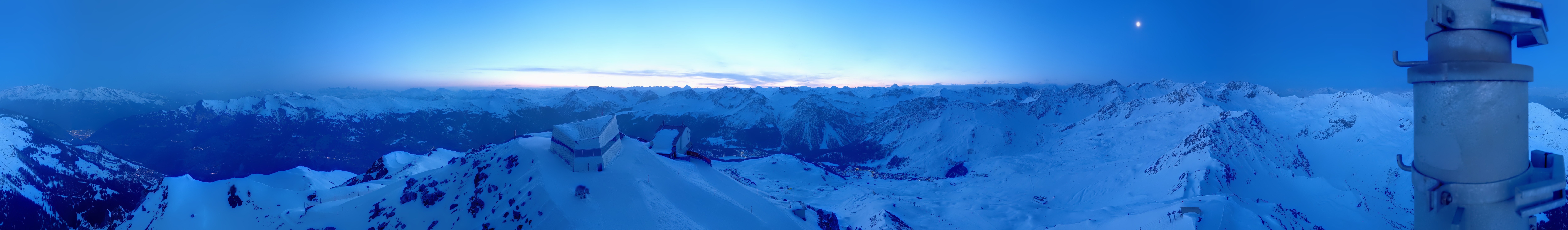 Archiv Foto Webcam Blickrichtung Arosa
