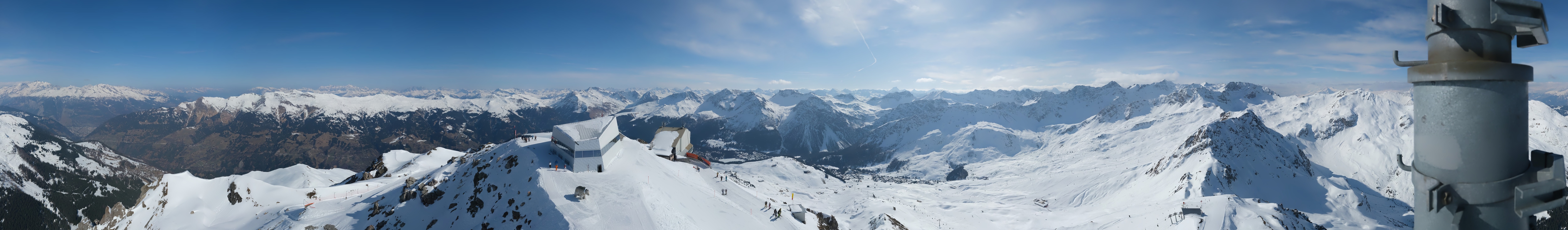 Archiv Foto Webcam Blickrichtung Arosa