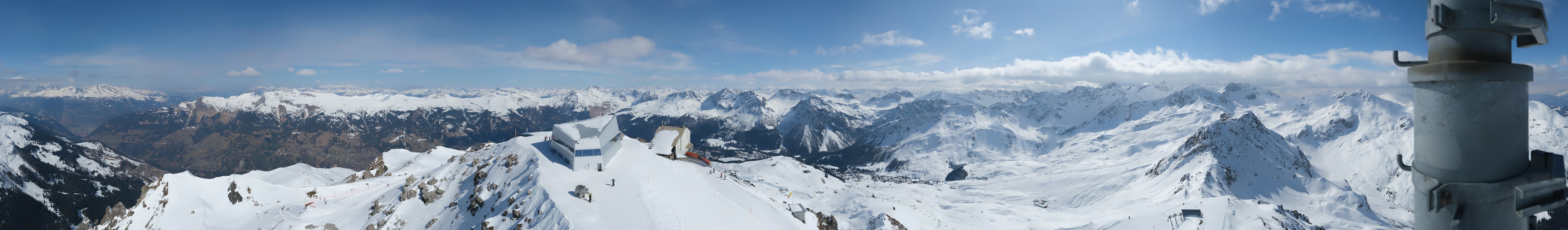 Archiv Foto Webcam Blickrichtung Arosa