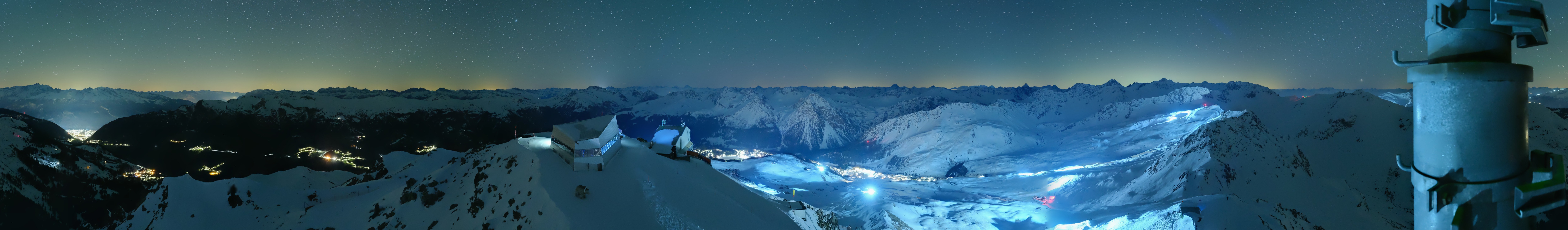 Archiv Foto Webcam Blickrichtung Arosa