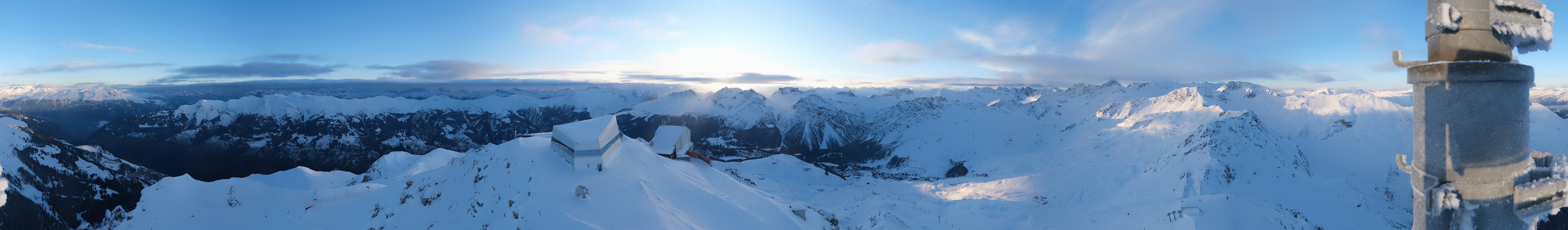 Archiv Foto Webcam Blickrichtung Arosa