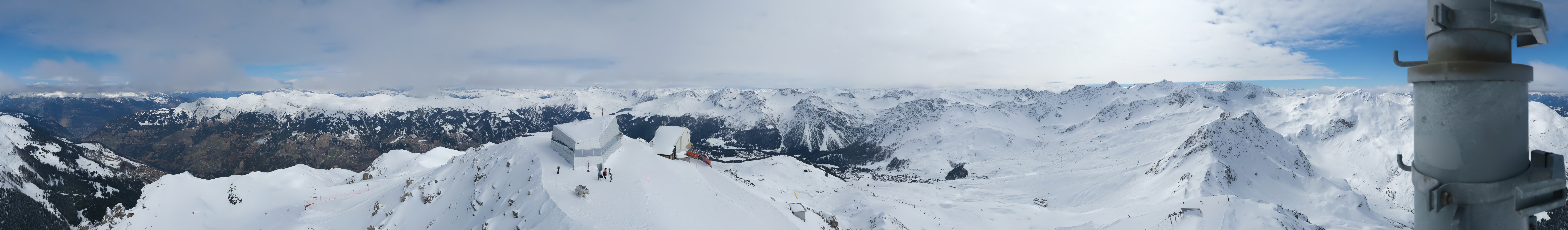 Archiv Foto Webcam Blickrichtung Arosa