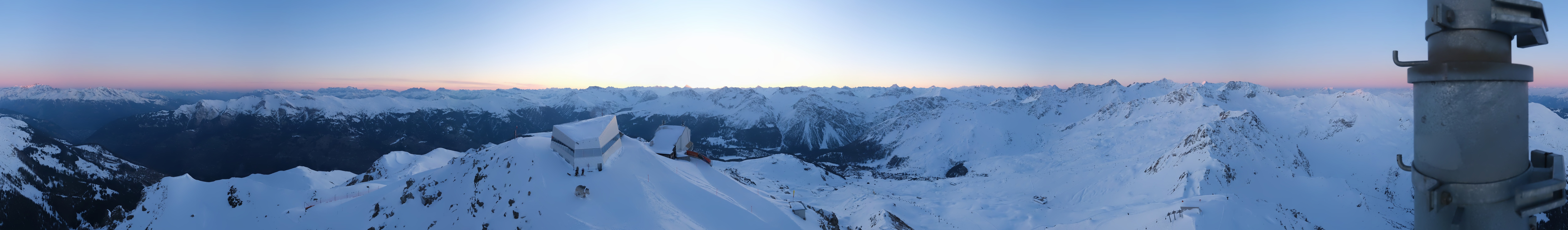 Archiv Foto Webcam Blickrichtung Arosa