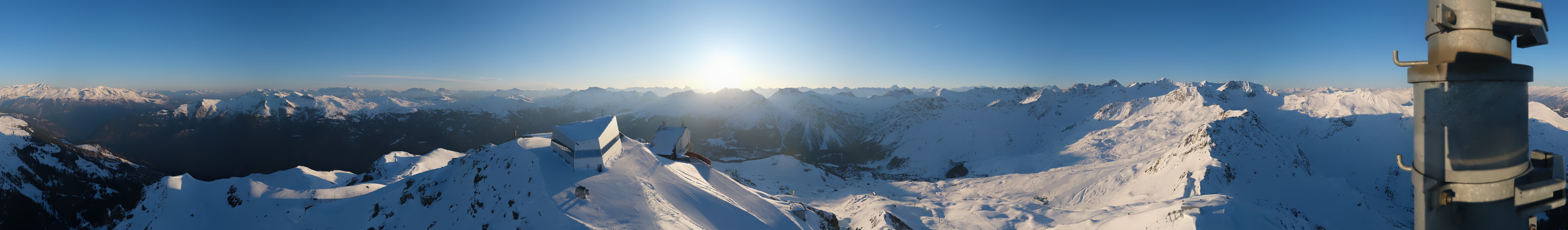 Archiv Foto Webcam Blickrichtung Arosa