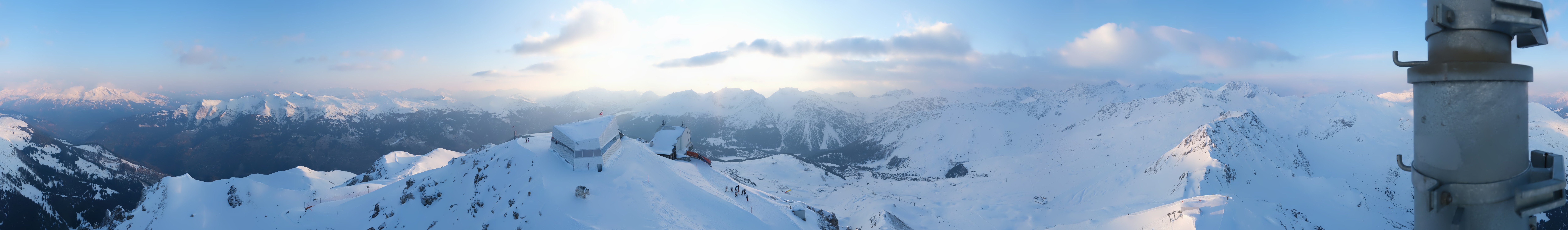 Archived image Webcam Arosa Lenzerheide, Weisshorngipfel