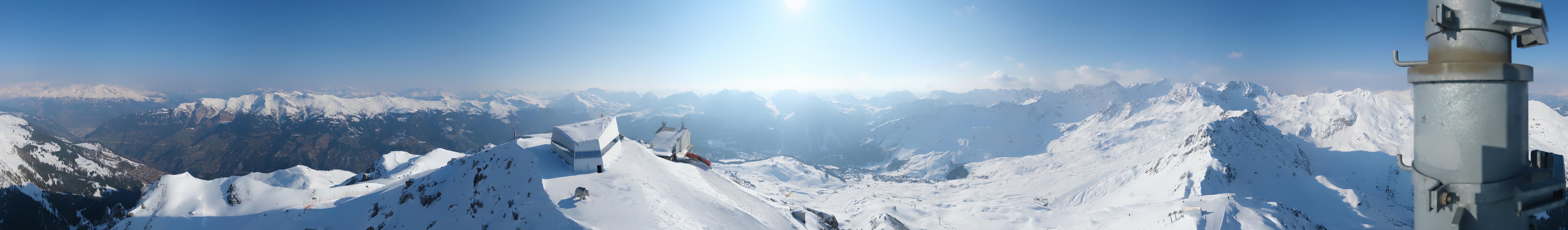 Archived image Webcam Arosa Lenzerheide, Weisshorngipfel