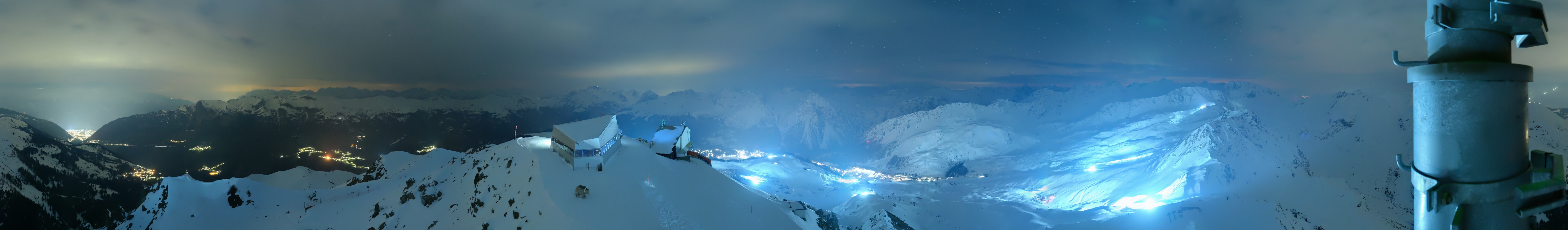 Archived image Webcam Arosa Lenzerheide, Weisshorngipfel