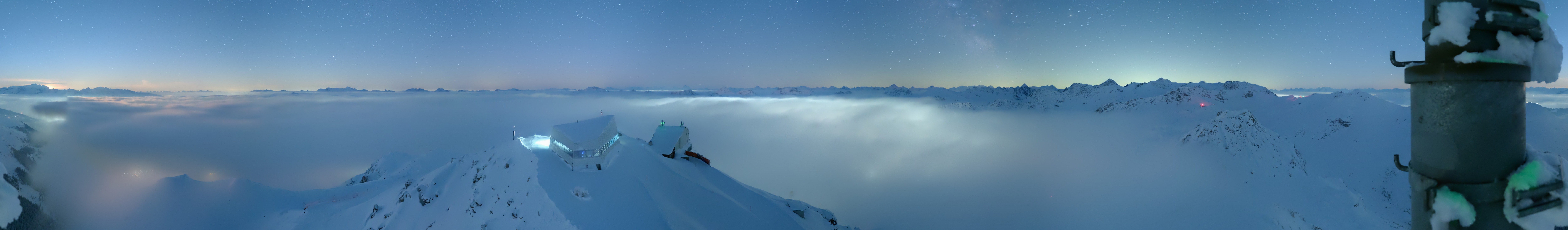 Archived image Webcam Arosa Lenzerheide, Weisshorngipfel