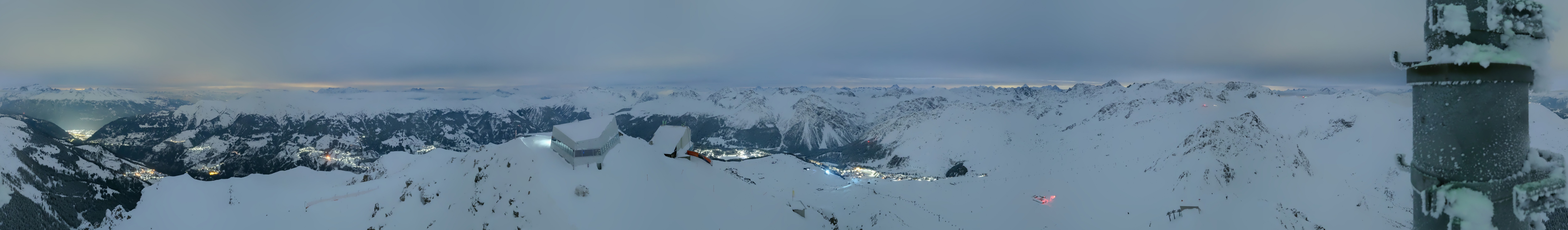 Archived image Webcam Arosa Lenzerheide, Weisshorngipfel
