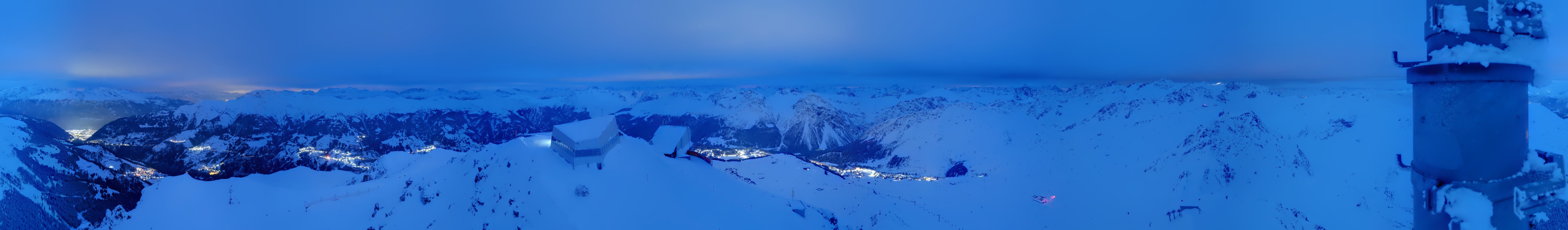 Archived image Webcam Arosa Lenzerheide, Weisshorngipfel