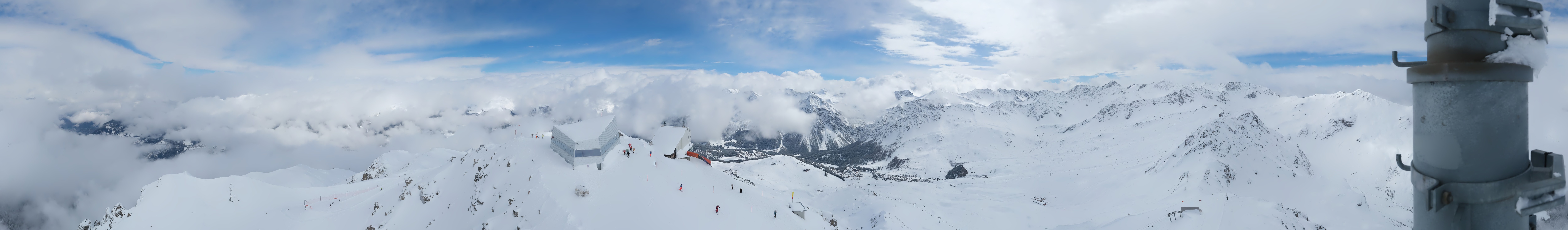 Archived image Webcam Arosa Lenzerheide, Weisshorngipfel