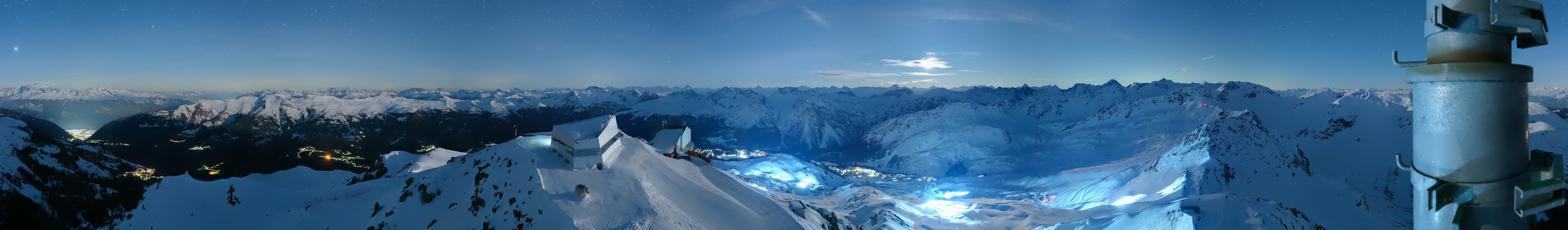 Archiv Foto Webcam Blickrichtung Arosa