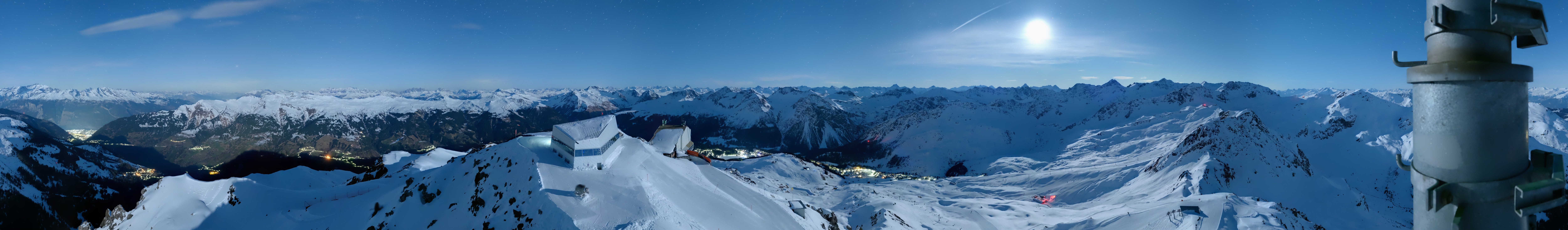 Archiv Foto Webcam Blickrichtung Arosa