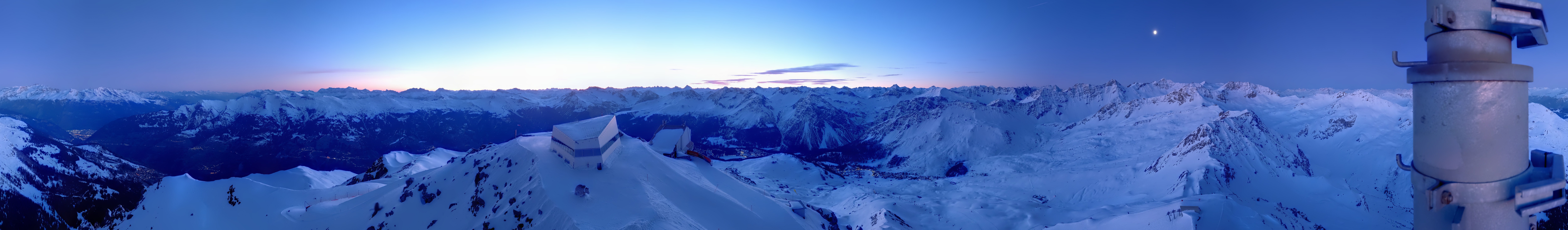 Archiv Foto Webcam Blickrichtung Arosa