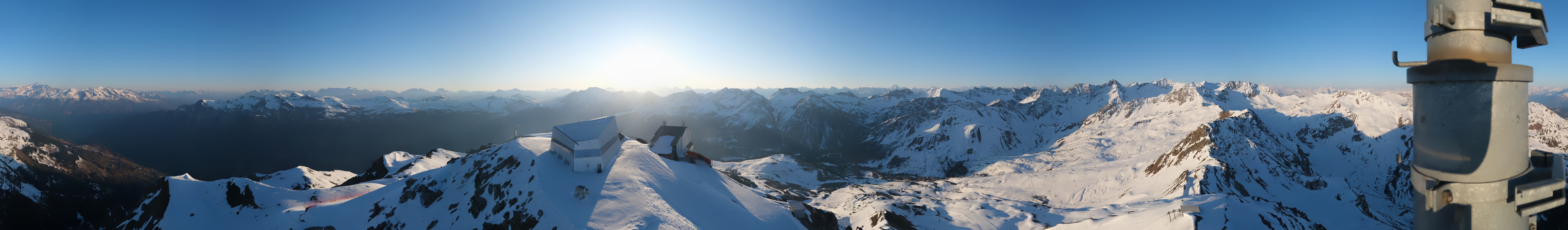 Archiv Foto Webcam Blickrichtung Arosa