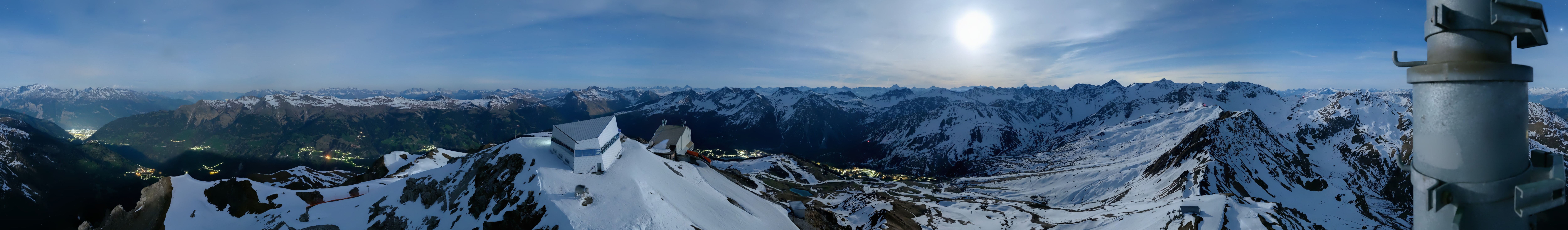 Archived image Webcam Arosa Lenzerheide, Weisshorngipfel