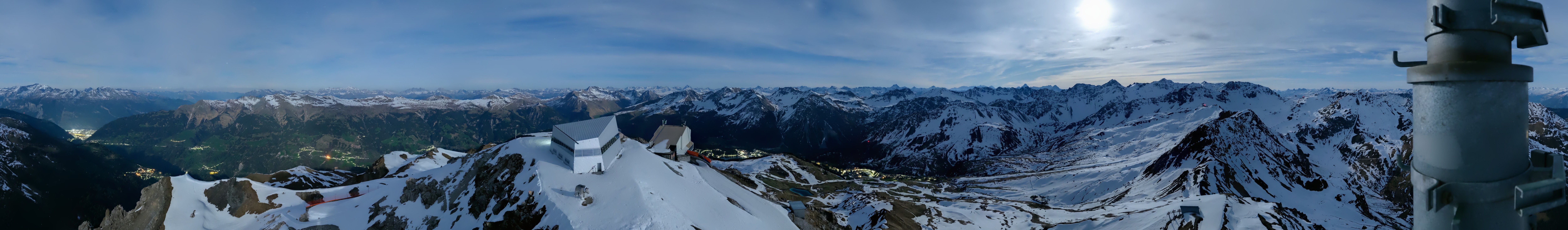 Archived image Webcam Arosa Lenzerheide, Weisshorngipfel