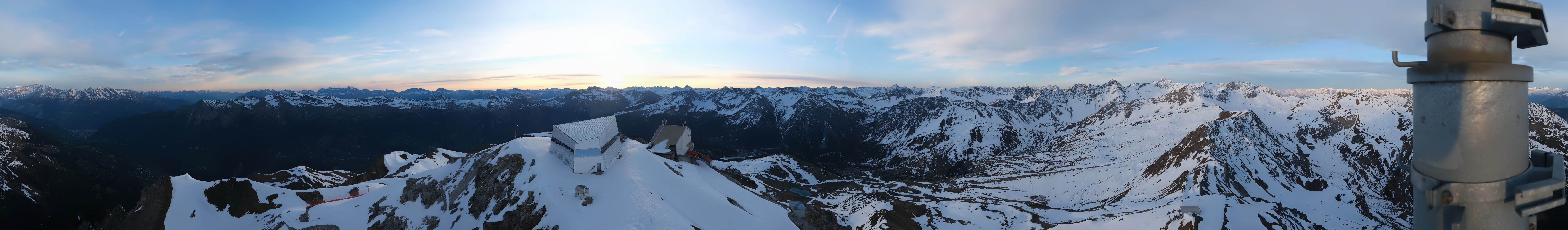 Archived image Webcam Arosa Lenzerheide, Weisshorngipfel