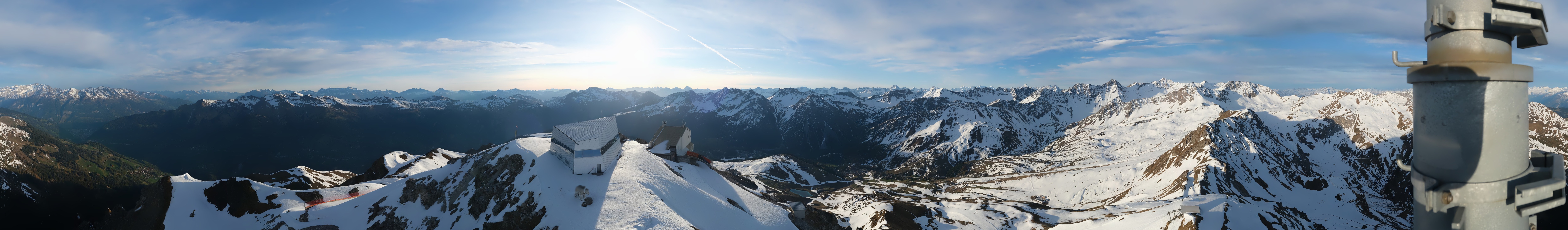 Archived image Webcam Arosa Lenzerheide, Weisshorngipfel