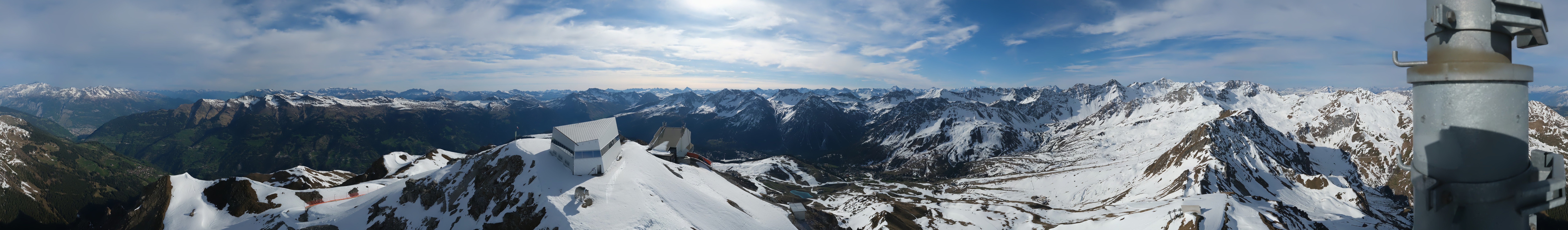 Archived image Webcam Arosa Lenzerheide, Weisshorngipfel