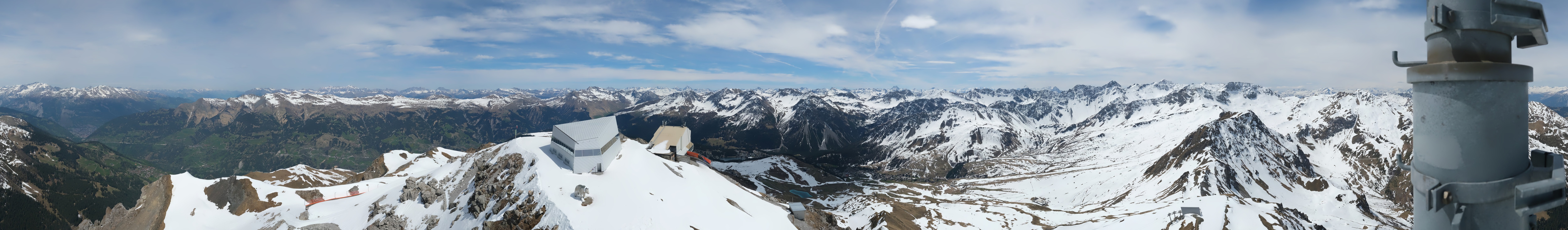 Archived image Webcam Arosa Lenzerheide, Weisshorngipfel