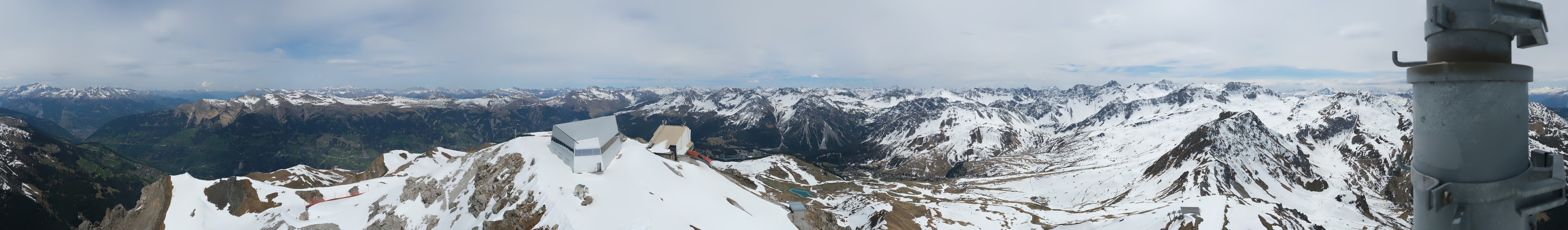 Archived image Webcam Arosa Lenzerheide, Weisshorngipfel