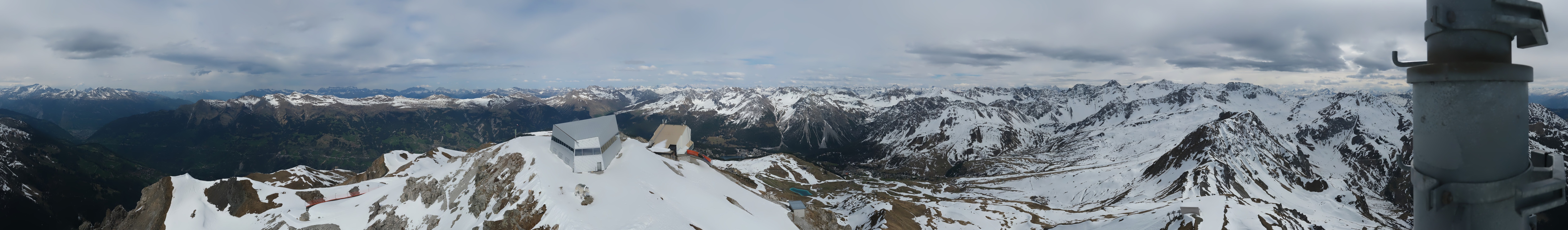 Archived image Webcam Arosa Lenzerheide, Weisshorngipfel