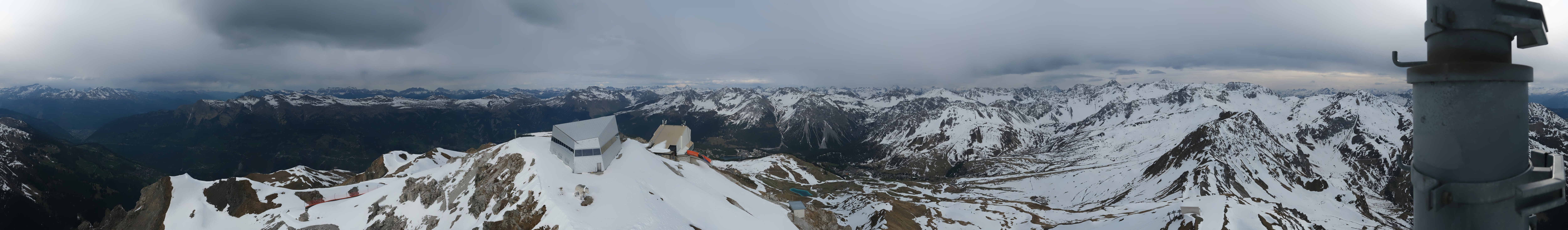 Archived image Webcam Arosa Lenzerheide, Weisshorngipfel