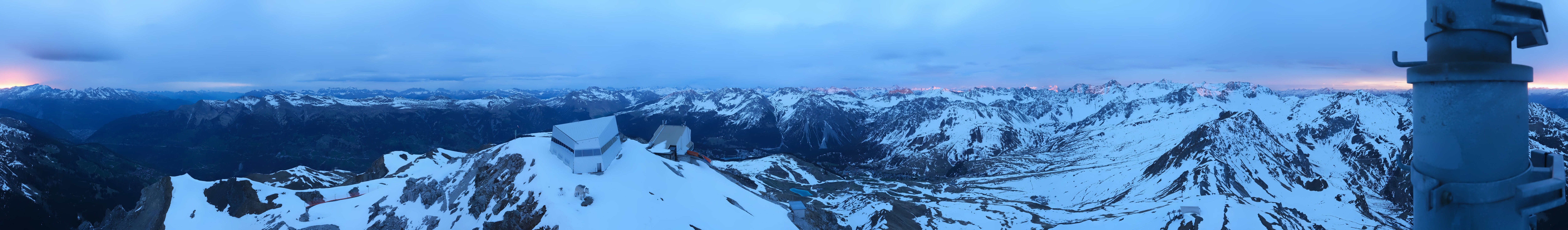 Archived image Webcam Arosa Lenzerheide, Weisshorngipfel
