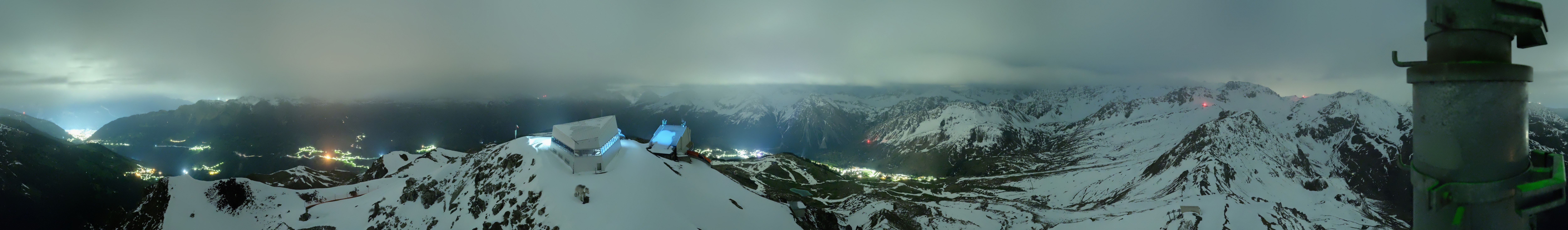Archived image Webcam Arosa Lenzerheide, Weisshorngipfel