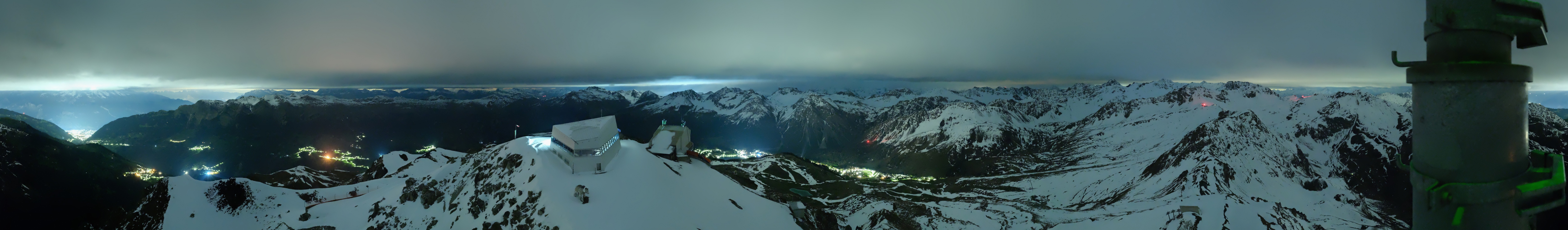 Archived image Webcam Arosa Lenzerheide, Weisshorngipfel