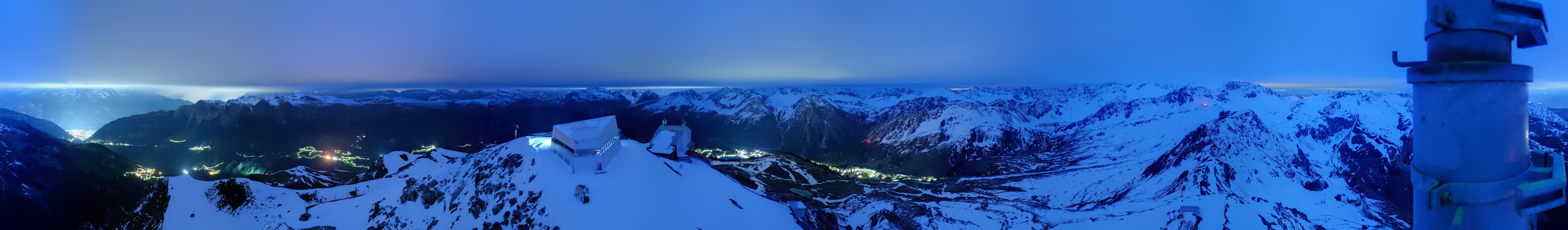 Archived image Webcam Arosa Lenzerheide, Weisshorngipfel