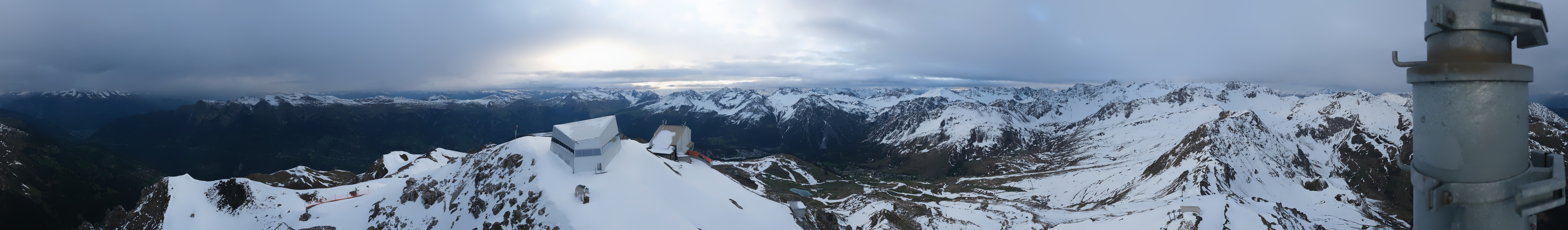 Archived image Webcam Arosa Lenzerheide, Weisshorngipfel